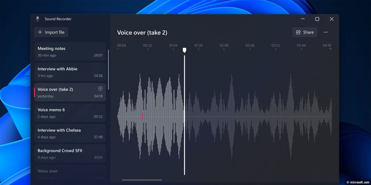 Windows 11: Microsoft bringt den Sound Recorder zurück