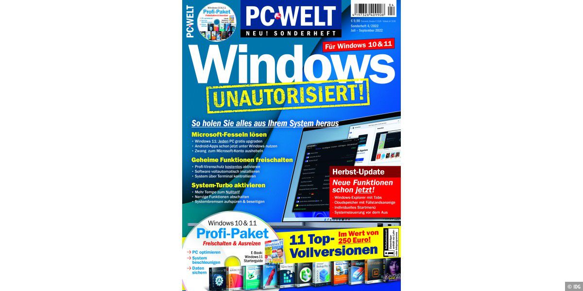 PC-WELT SH 4/2022 - Windows Unauthorisiert!